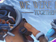 Calendrier de l’Avent Epic Games 2025 (Jour 10) : We Were Here Together We were here together : Deux explorateurs équipés de parkas et de talkies-walkies face au château mystérieux de Castle Rock dans la neige