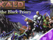 Calendrier de l’Avent Epic Games 2025 (Jour 12) : SKALD Against the Black Priory n groupe d'aventuriers en pixel-art explore une abbaye dans le jeu de rôle SKALD Against the Black Priory