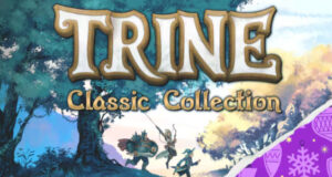 Calendrier de l’Avent Epic Games 2025 (Jour 14) : Trine Collection Amadeus le magicien, Zoya la voleuse et Pontius le chevalier dans une forêt féerique de Trine Collection