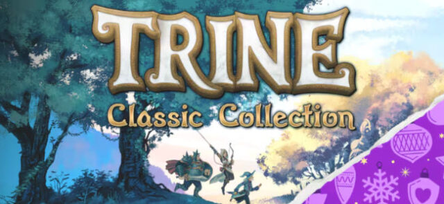 trine-collection-gratuite-epic-games-store-decembre Amadeus le magicien, Zoya la voleuse et Pontius le chevalier dans une forêt féerique de Trine Collection