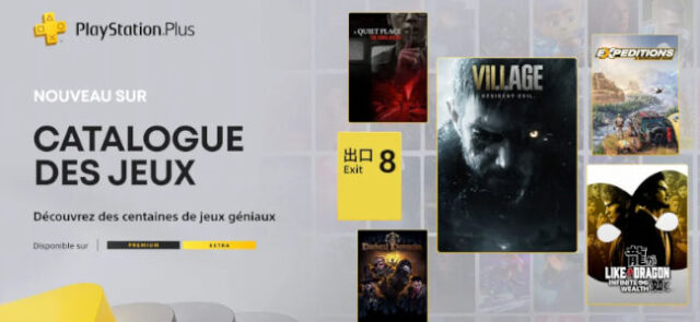 PlayStation Plus Extra et Premium janvier 2026 - Resident Evil Village et 9 nouveaux jeux dès le 20 janvier PlayStation Plus Extra et Premium janvier 2026 avec Resident Evil Village et Like a Dragon Infinite Wealth
