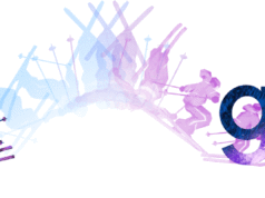 Le Ski Freestyle à l’honneur avec le nouveau Google #Doodle pour les JO de Milano Cortina 2026 !