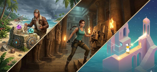 Jeux gratuits Epic Games Store — 21 au 28 mai 2026 Tomb Raider I–III Remastered, Down in Bermuda et Monument Valley 3 — jeux gratuits Epic Games Store du 21 au 28 mai 2026
