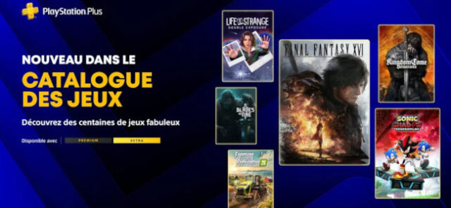 ps-plus-extra-premium-juin-2026 Jeux PS Plus Extra et Premium jun 2026 : Final Fantasy XVI, Sonic X Shadow Generations, Kingdom Come Deliverance, Life is Strange Double Exposure