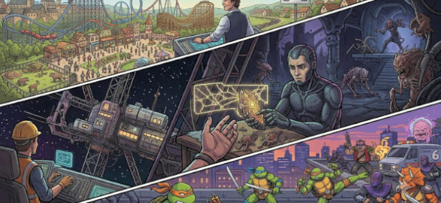 jeux gratuit epic games juin 2026 Epic Games Store offre RollerCoaster Tycoon 3, Voidwrought et TMNT Shredder's Revenge gratuitement du 25 juin au 2 juillet 2026