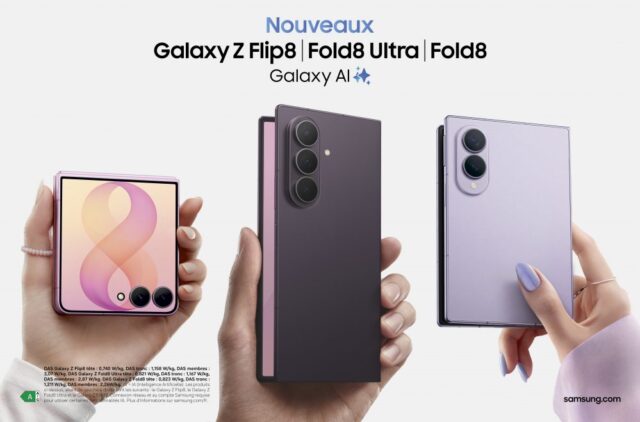 Samsung dévoile sa nouvelle gamme pliante avec les Galaxy Z Fold8, Z Fold8 Ultra et Z Flip8 Samsung dévoile sa nouvelle gamme pliante avec les Galaxy Z Fold8, Z Fold8 Ultra et Z Flip8